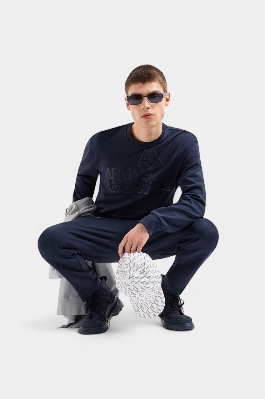 Сині спортивні штани 3DZPAC ZJMAZ 15BA Armani Exchange